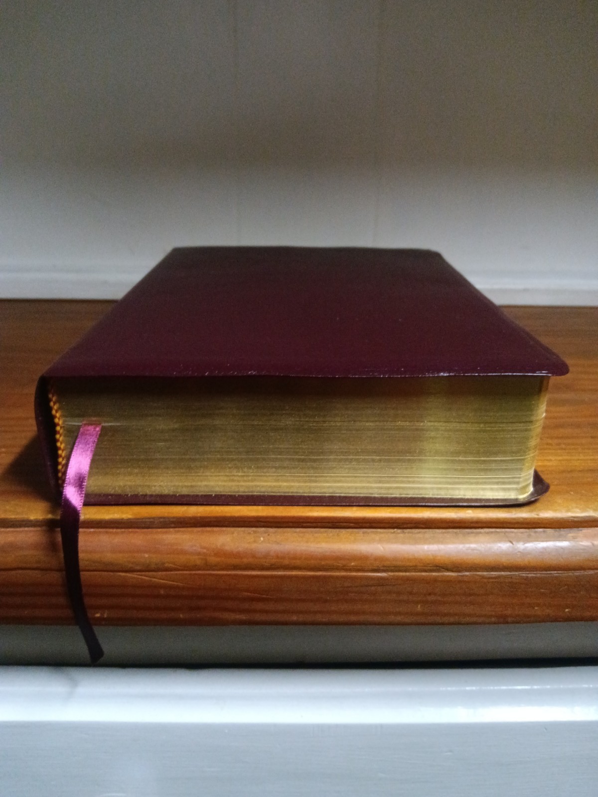 Thompson Chain Reference Bible-NKJV Burgundy Bonded Leather Red Letter