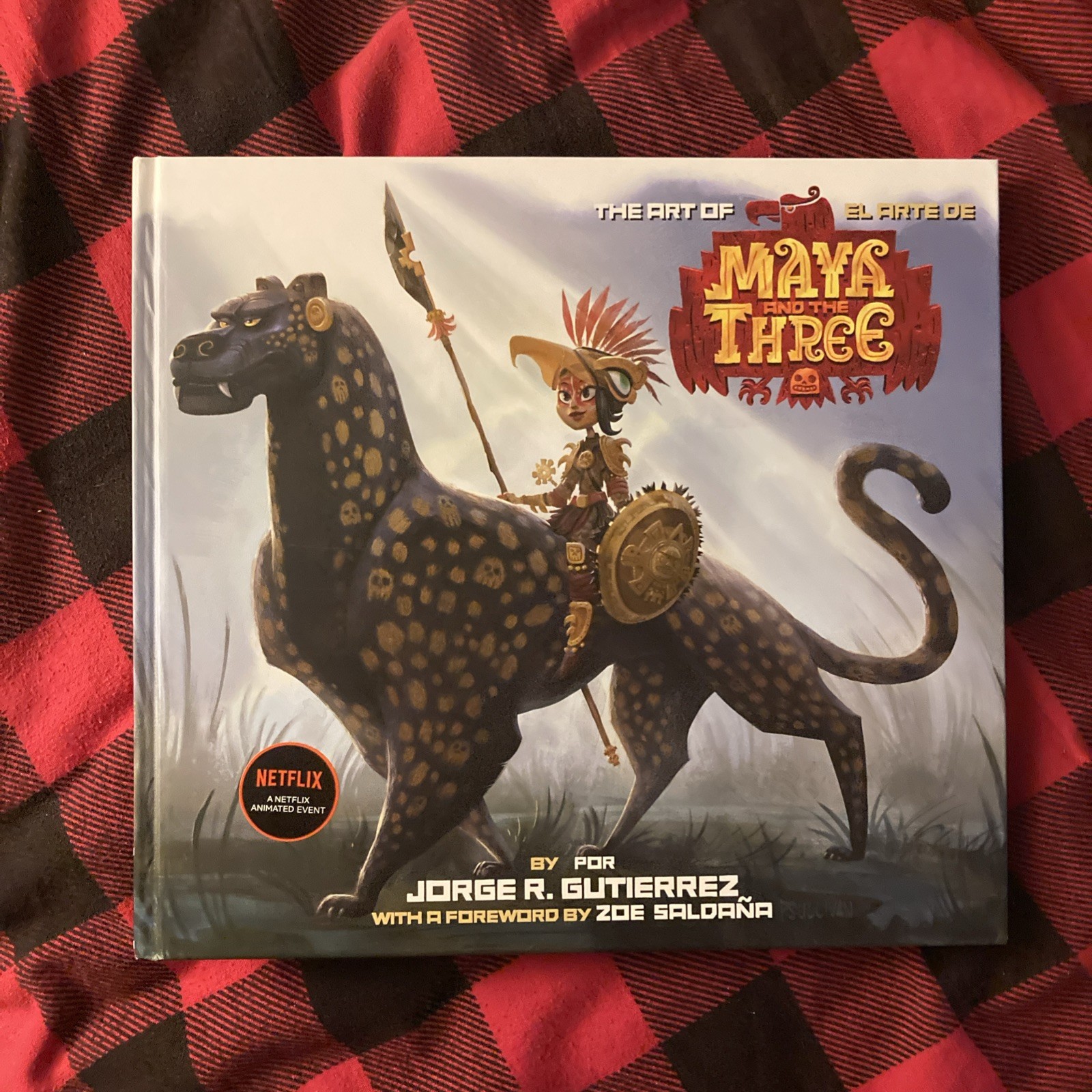 The Art of Maya and the Three HC Excellent First Edition Gutierrez Netflix