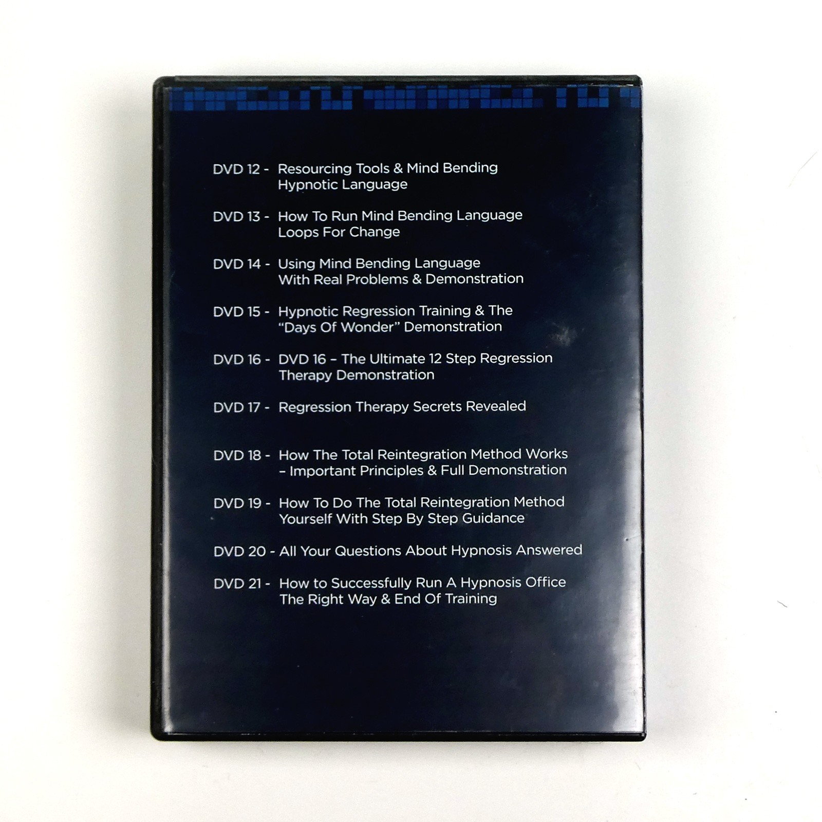 CONVERSATIONAL HYPNOSIS PROFESSIONAL HYPNOTHERAPY 2.0 Igor Ledochowski 30 DVDs