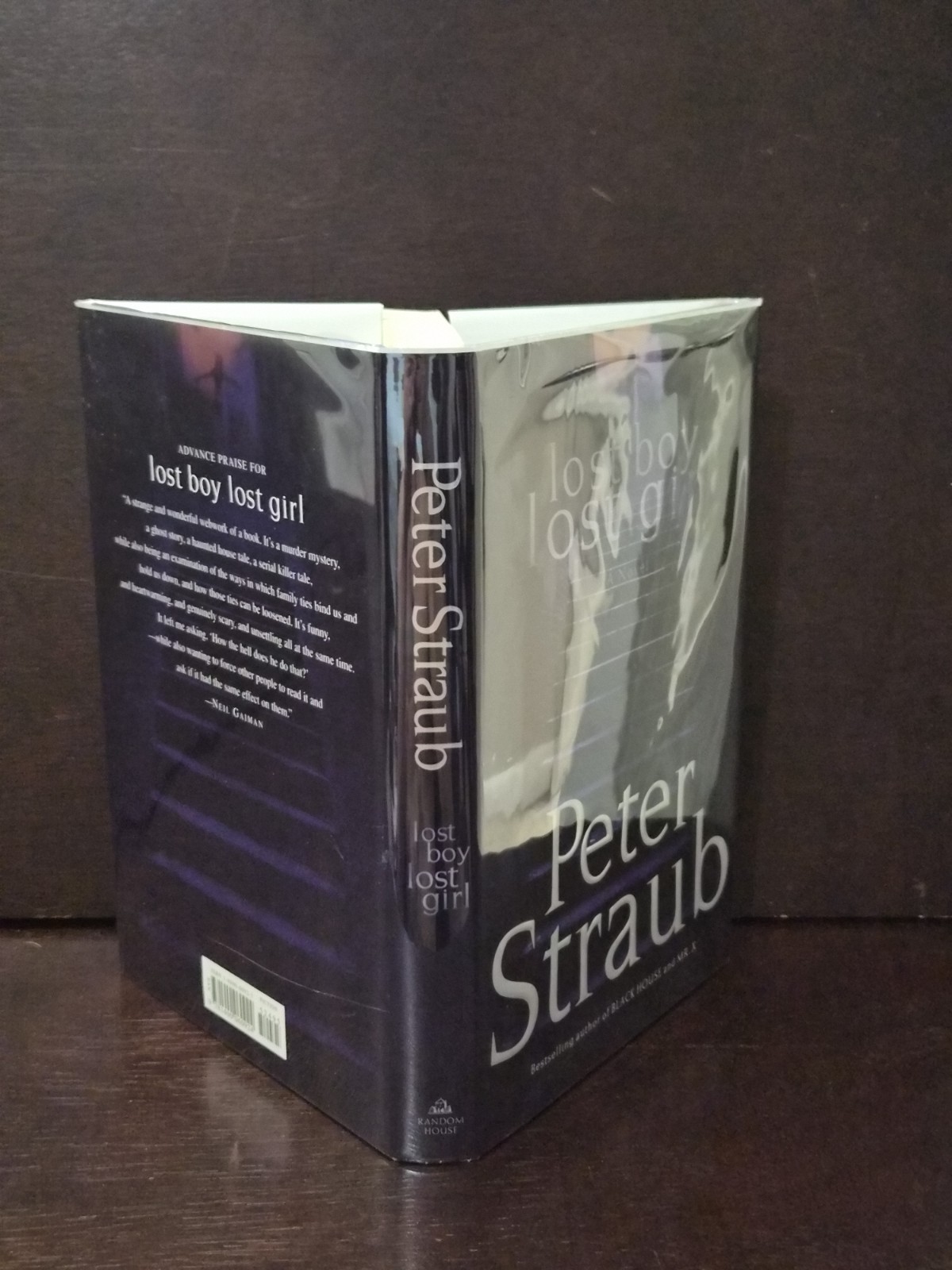 Lost Boy Lost Girl Peter Straub 2003 Flat SIGNED 1st Edition 1st Printing HCDJ