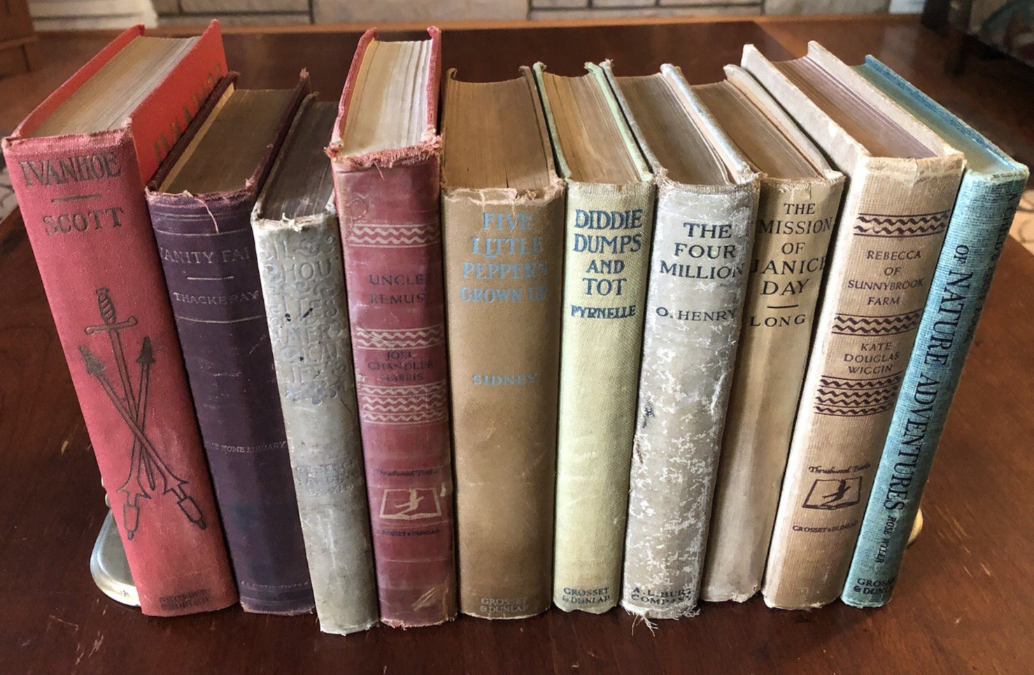 Look at these titles! Classics-Lot of 10 Decorative *Acceptable/Fair-see pics*