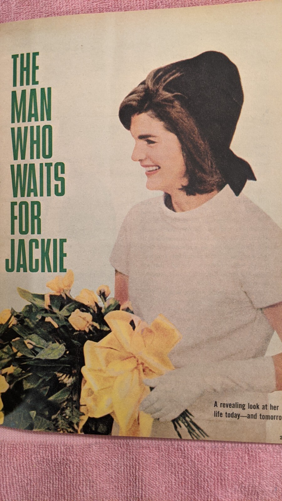 Vintage TV RADIO MIRROR Magazine, April 1965, Good Condition, 92 Pages, Jackie K