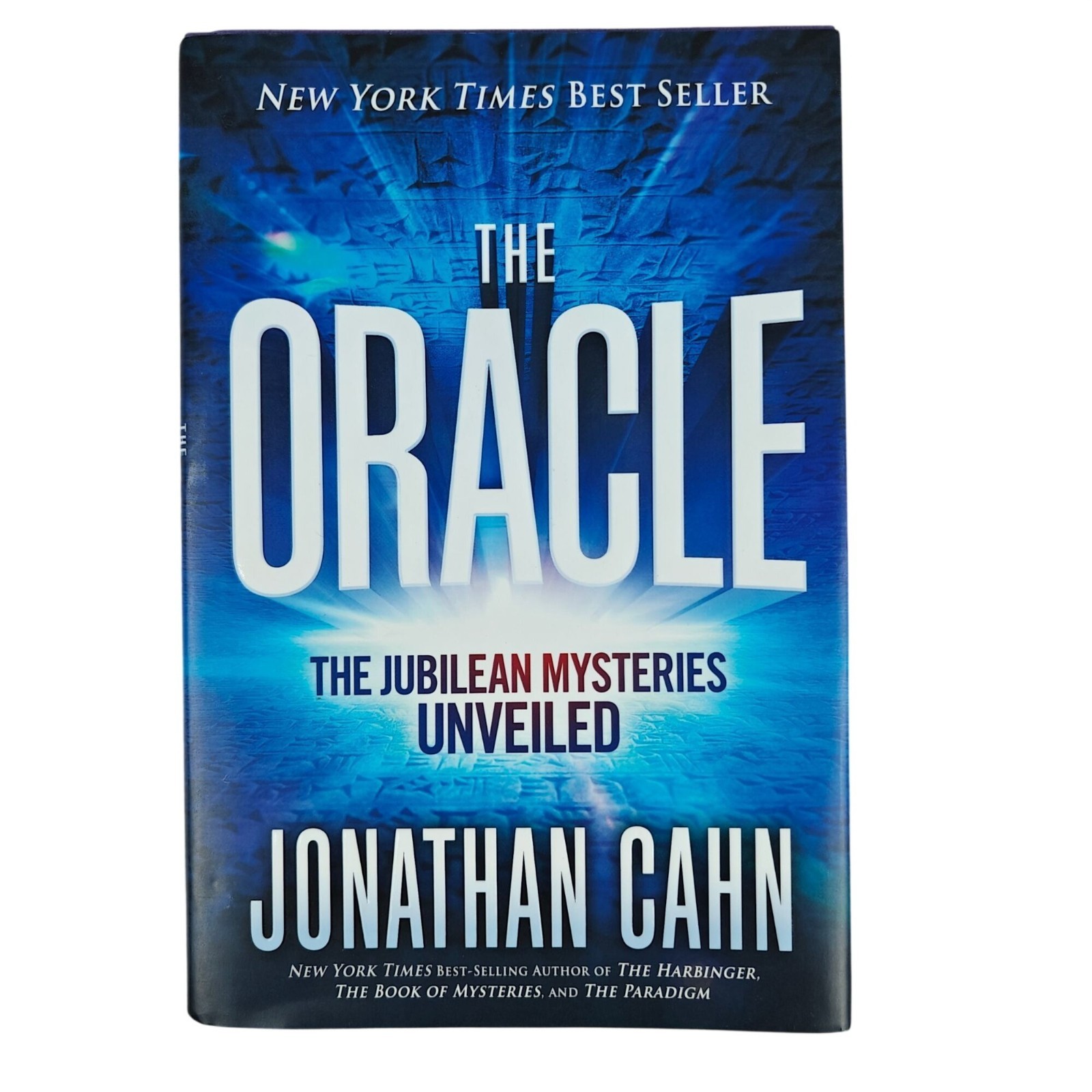 The Oracle By Jonathan Cahn Hardcover Book
