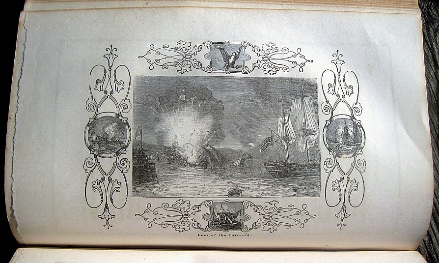 1855 U.S. MILITARY PICTORIAL HISTORY BOOK REVOLUTIONARY WAR OF 1812 INDIAN WARS