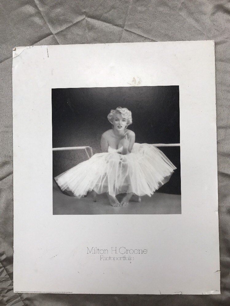 MARILYN Monroe, A biography by Norman Mailer 1967, Edition Paperback, & Poster.