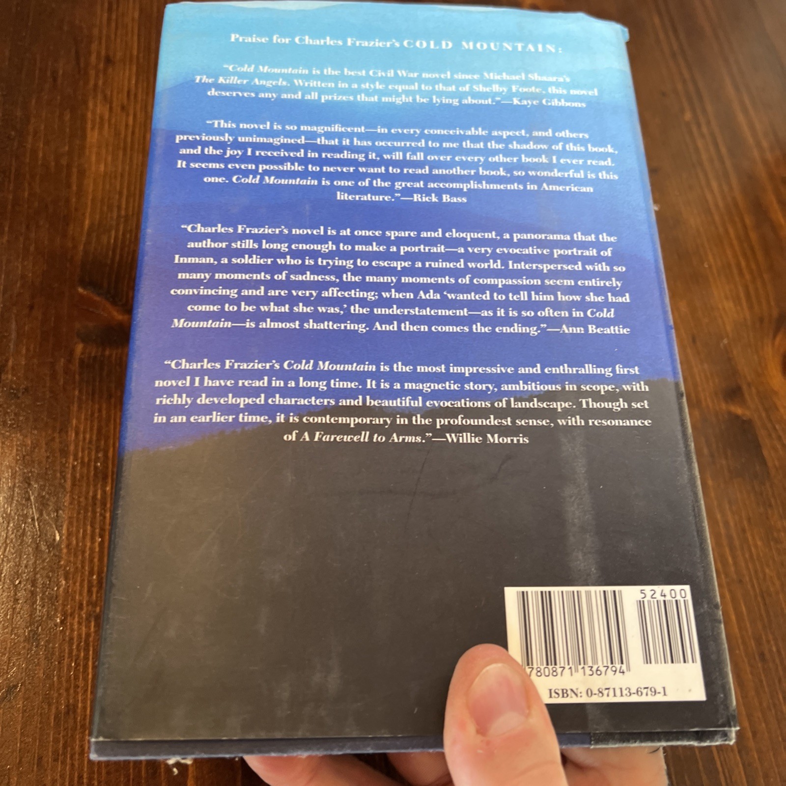 Cold Mountain by Charles Frazier (1997, Hardcover)