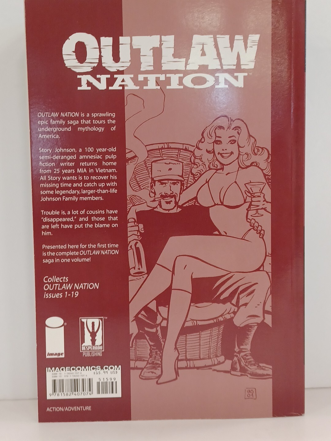 OUTLAW NATION By JAMIE DELANO PAPERBACK G.Sudzuka G.Parlov Image 456 PAGES NEW