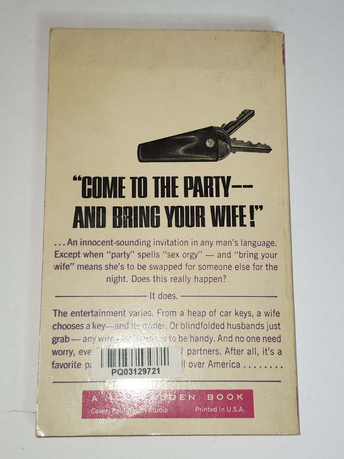 The Velvet Underground Paperback Book by Michael Leigh 1965 PB 4th Printing