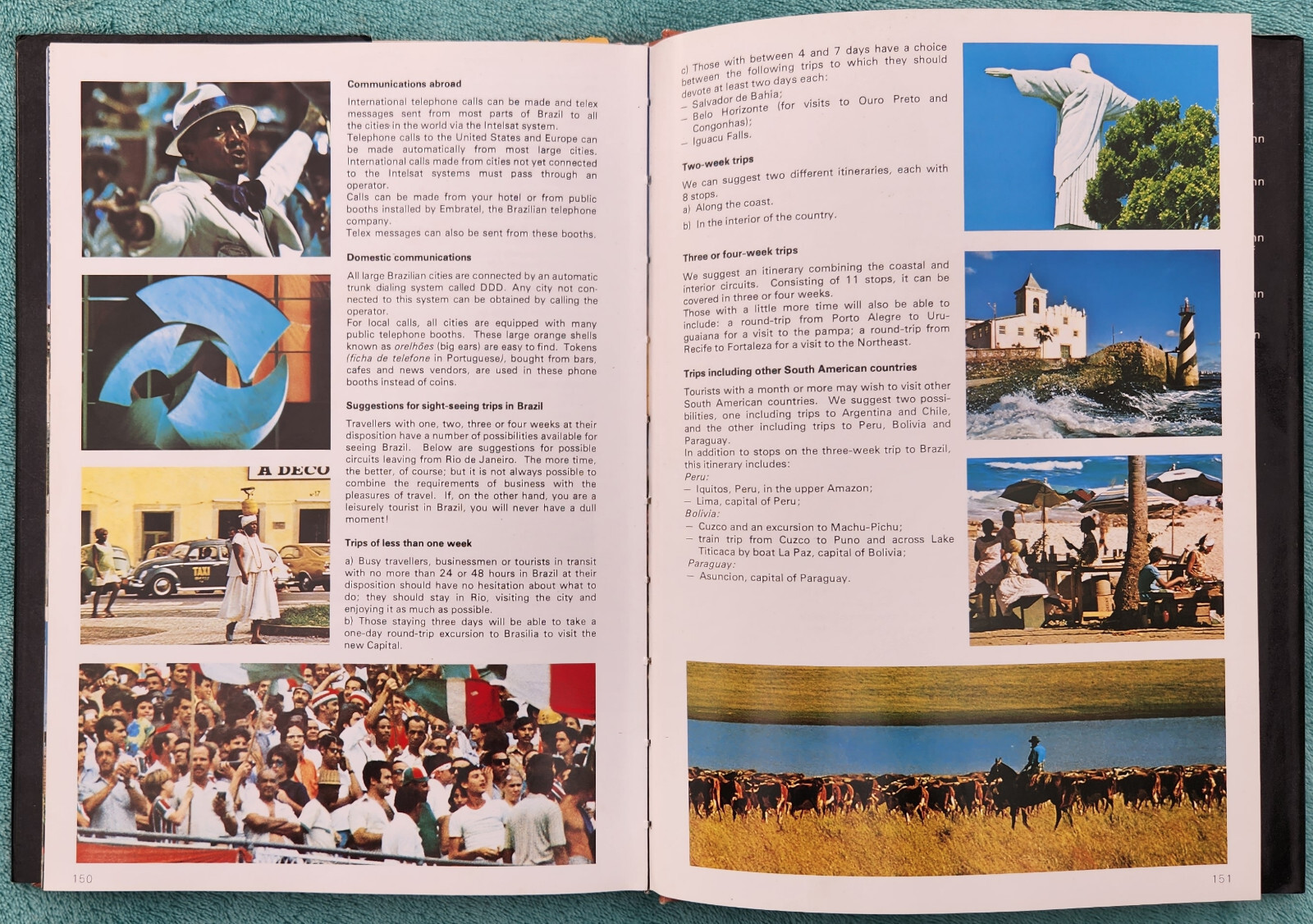 Brazil By Carlos De Sa Moreira 1986 Hardcover 152 Pages Packed With Great Photos