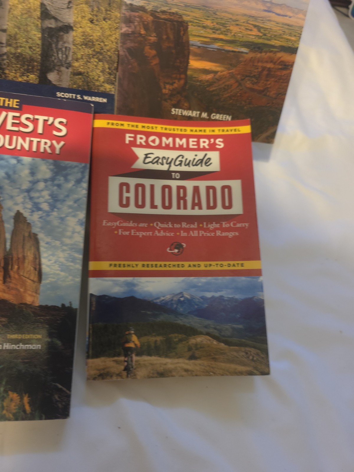 COLORADO/SOUTHWEST/GUIDE/VACATION PLANNERS, LOT OF 4 PAPERBACK BOOKS, FREE SHIP!