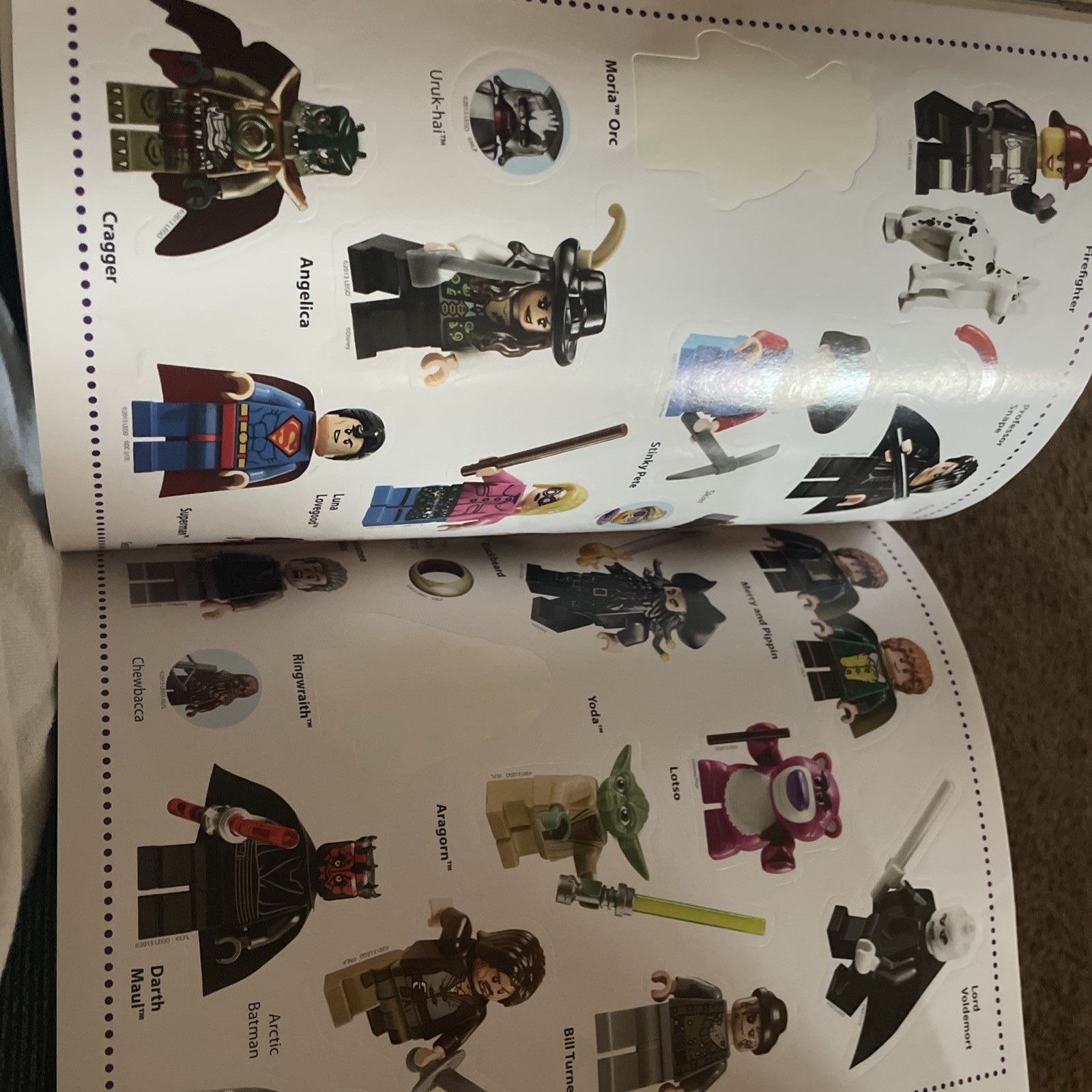 Ultimate Sticker Collection: Amazing LEGO® Minifigure: More Than 1,000 Reusable