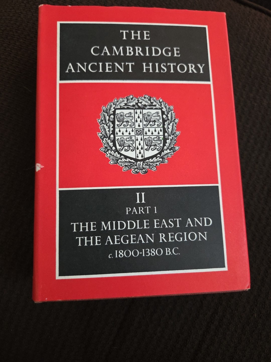 The Cambridge Ancient History Volumes 1 & 2 Parts 1 & 2 Vintage 1970 HCDJ W/Maps