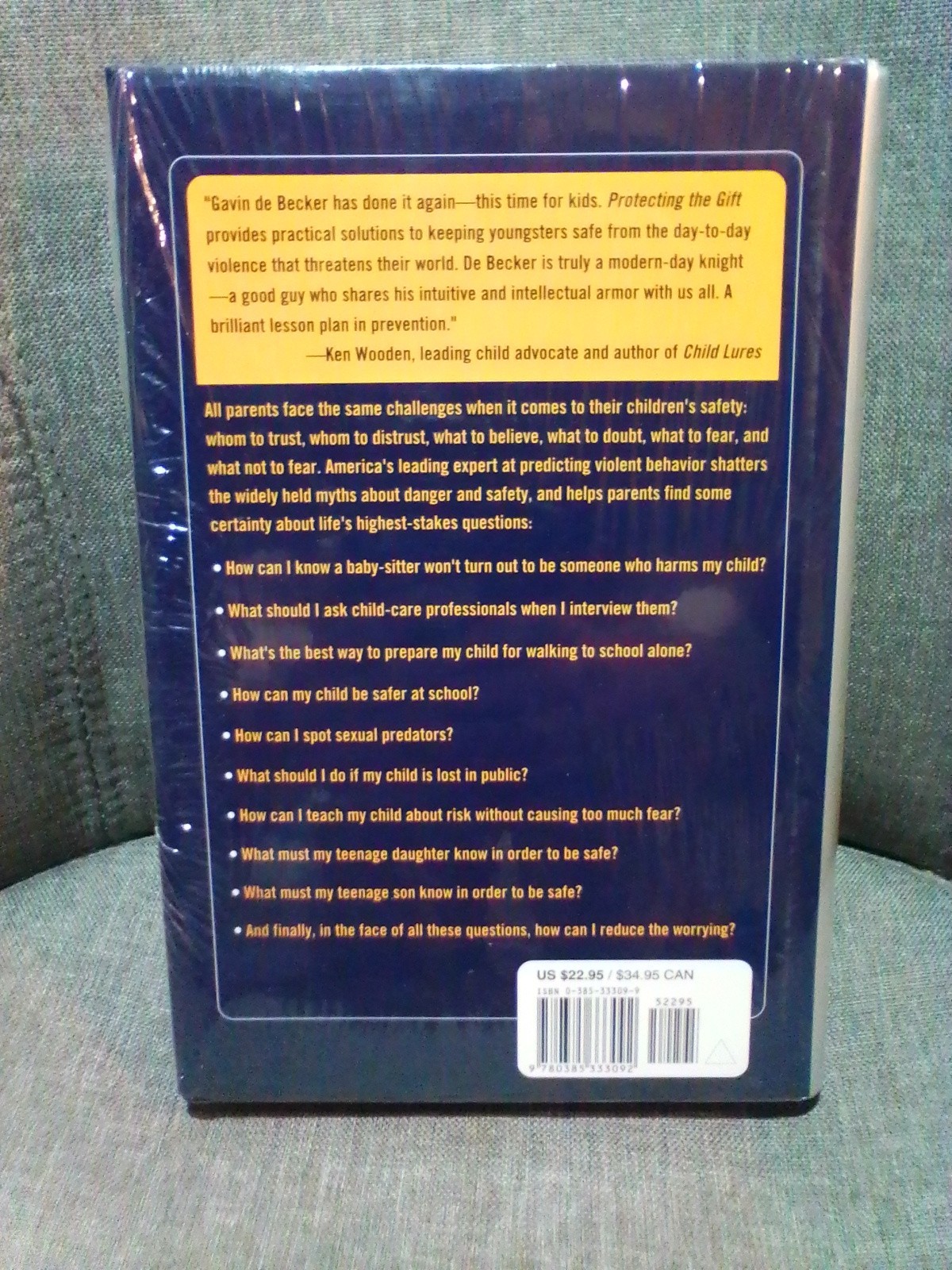 Protecting the Gift: Keeping Children and Teenage- hardcover, Becker, BRAND NEW
