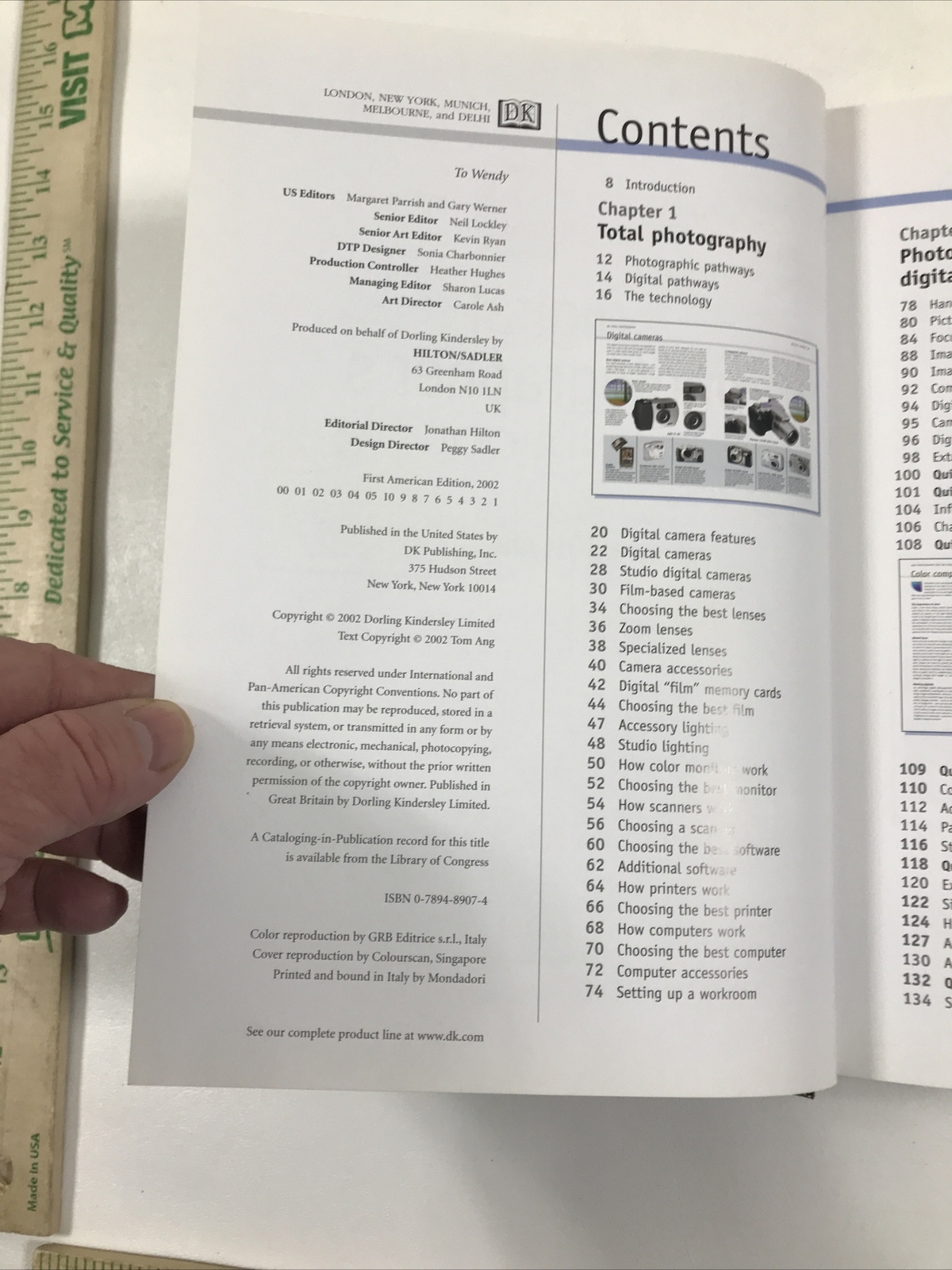 Digital Photographer’s Handbook – Tom Ang (2002 Hardcover)