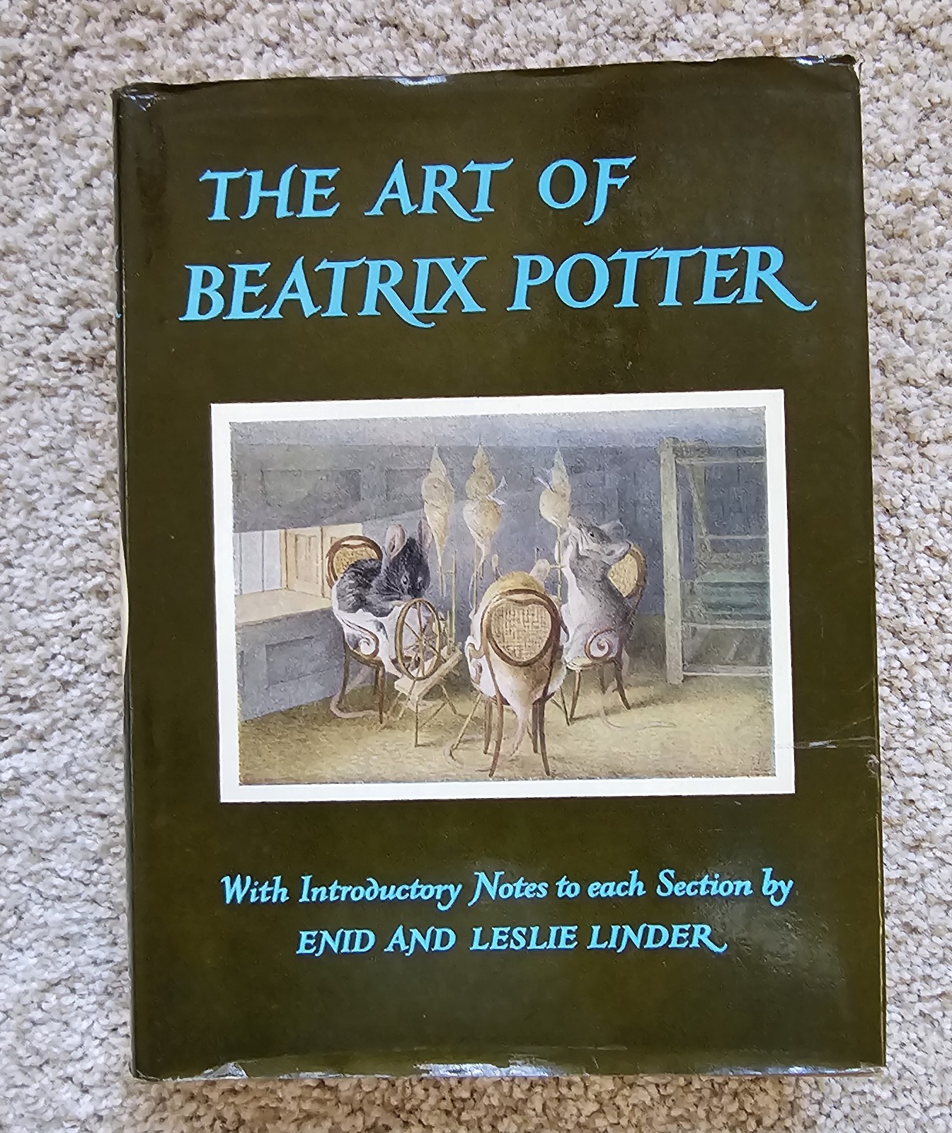 The Art of Beatrix Potter by Enid and Leslie Linder 9″ X 7″ X 1.25 Hardback