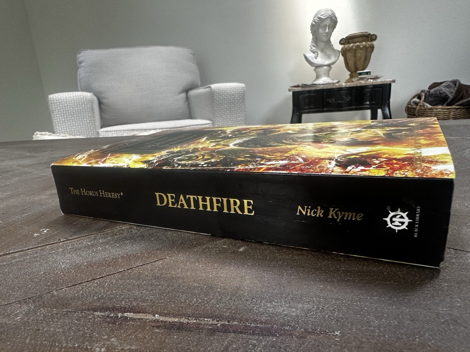 Deathfire The Horus Heresy Paperback Novel English Warhammer 40K-Black Library