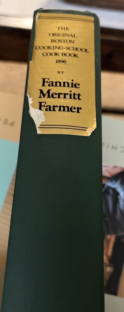 The Original Boston Cooking-School Cook Book 1896 by Farmer, Fannie Merritt 1973