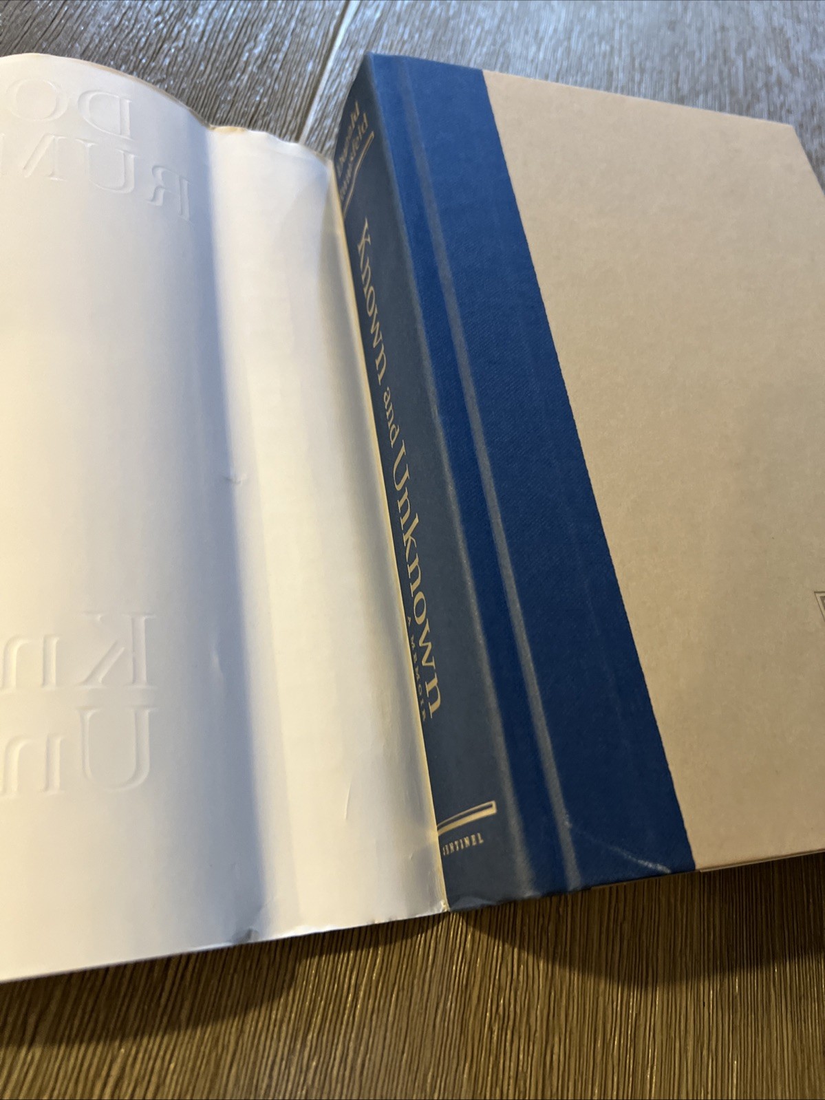 Known and Unknown a memoir by Donald Rumsfeld. Signed/Autographed 1st Ed. 2011