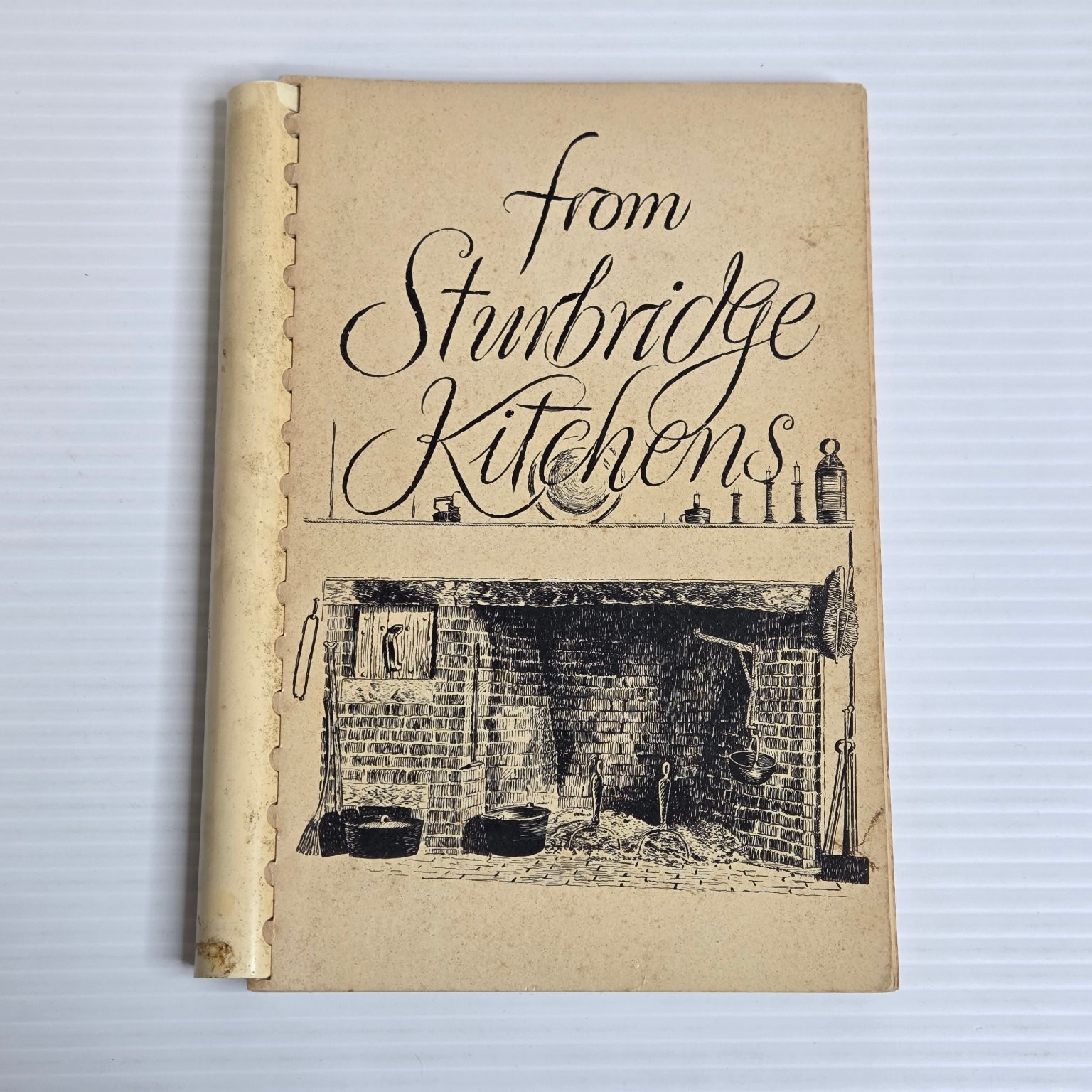 Sturbridge Kitchens Cookbook 1970 10th Printing Community Recipes Massachusetts