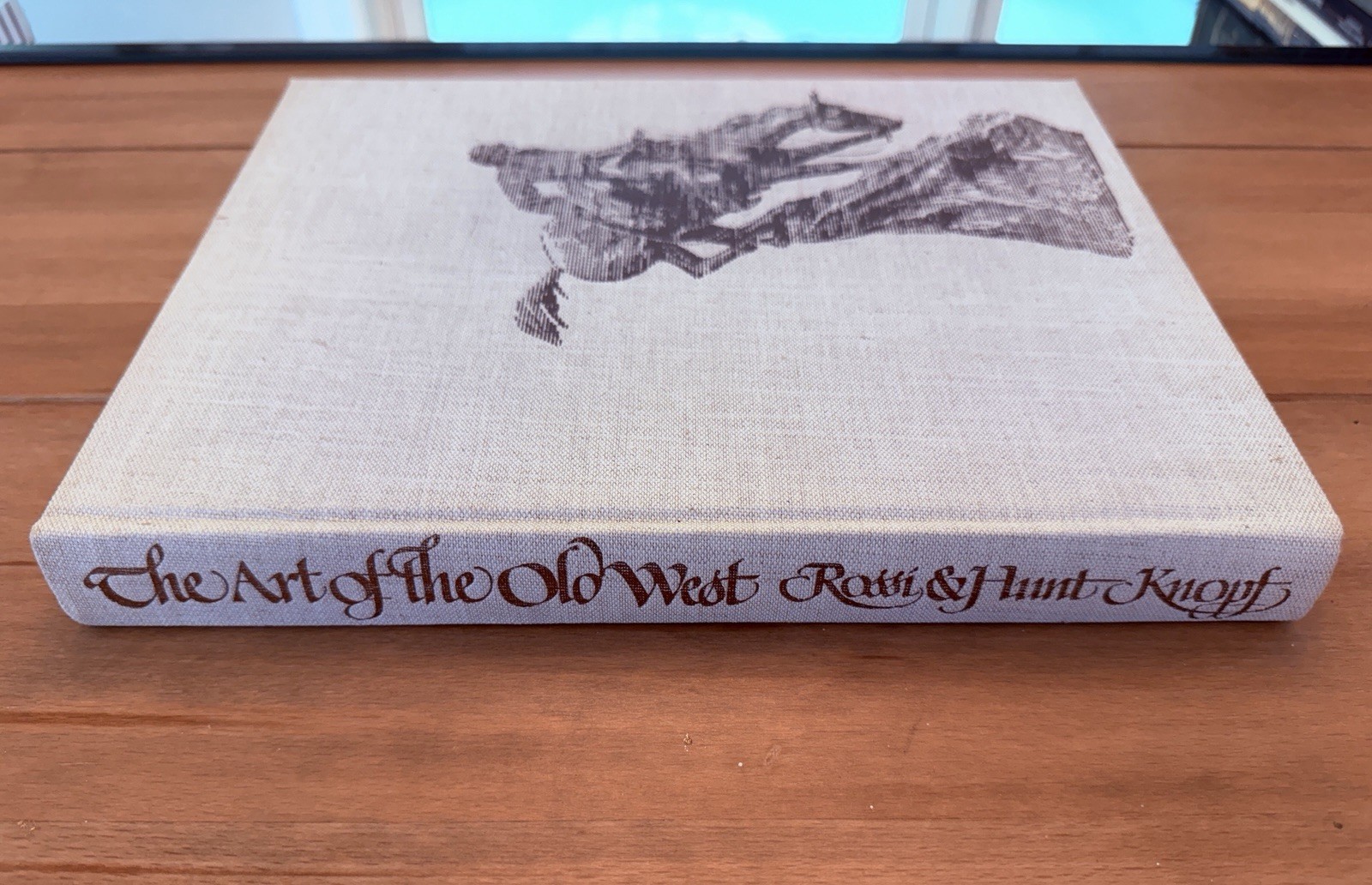 The Art of the Old West, Hunt, Rossi, Knopf, 1971 Printed in Italy Cloth Bound