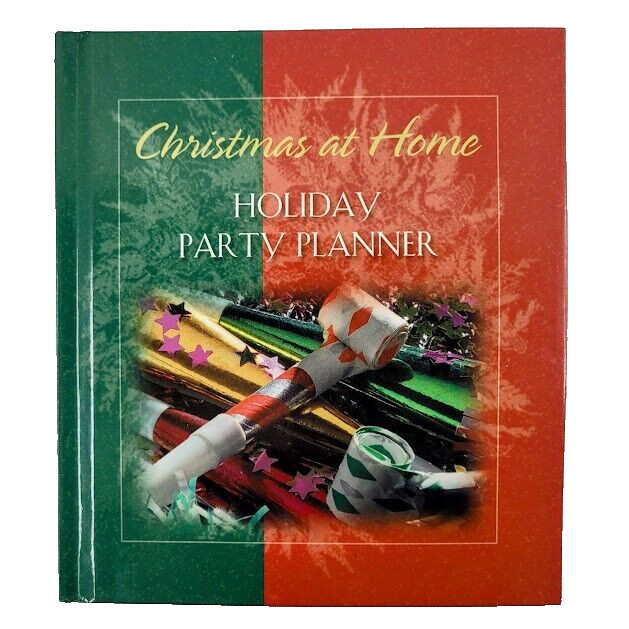 Christmas At Home Book HOLIDAY PARTY PLANNER Recipe Stocking Stuffer Gift
