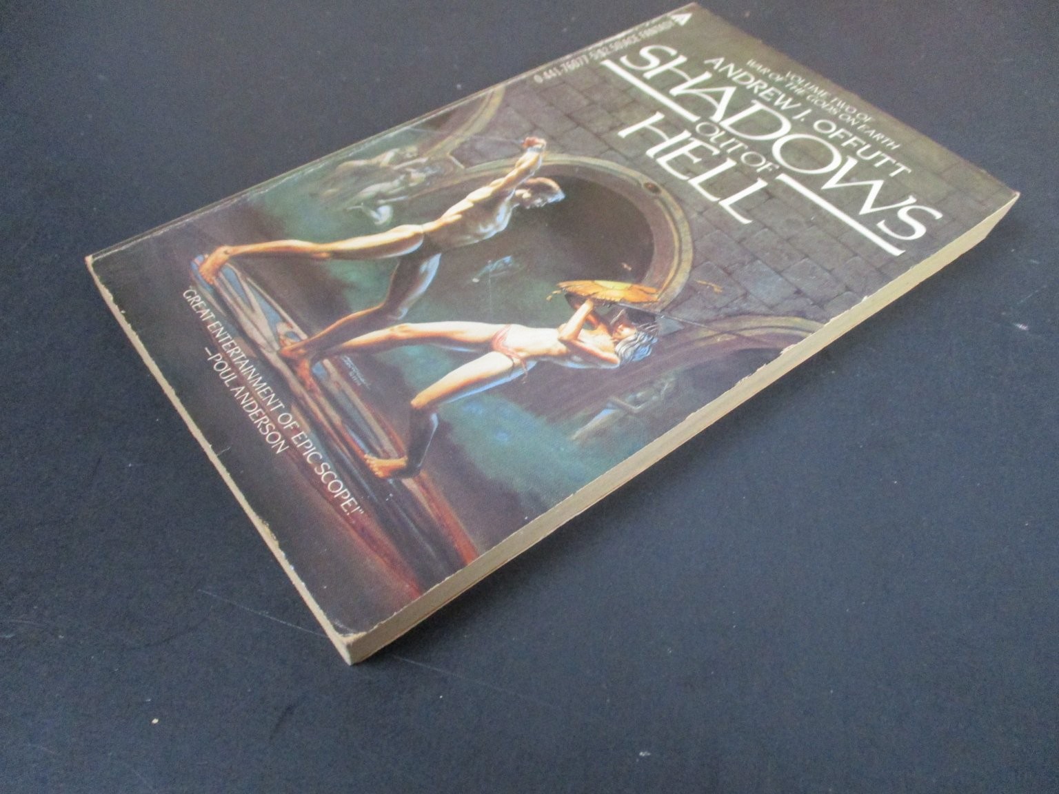 Shadows Out of Hell Andrew J. Offutt 1983 Ace Fantasy War of the Gods on Earth