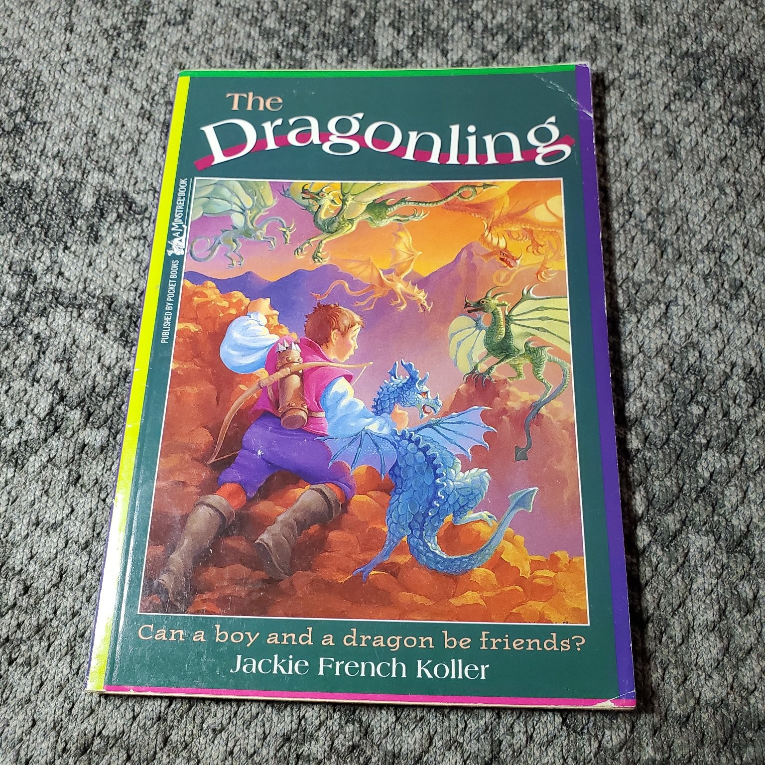 The Dragonling Dragon Quest Jackie French Koller 2018 Illustrated 2 Book Lot