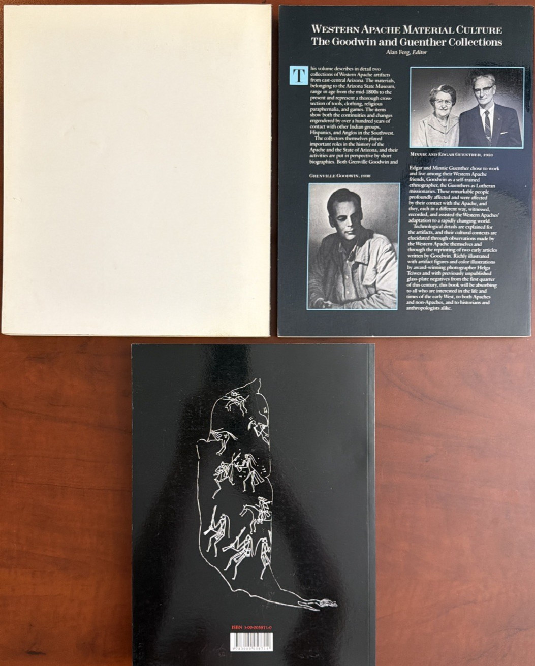 Native American Art Reference Book Lot of 3 Apache Material Culture Plains