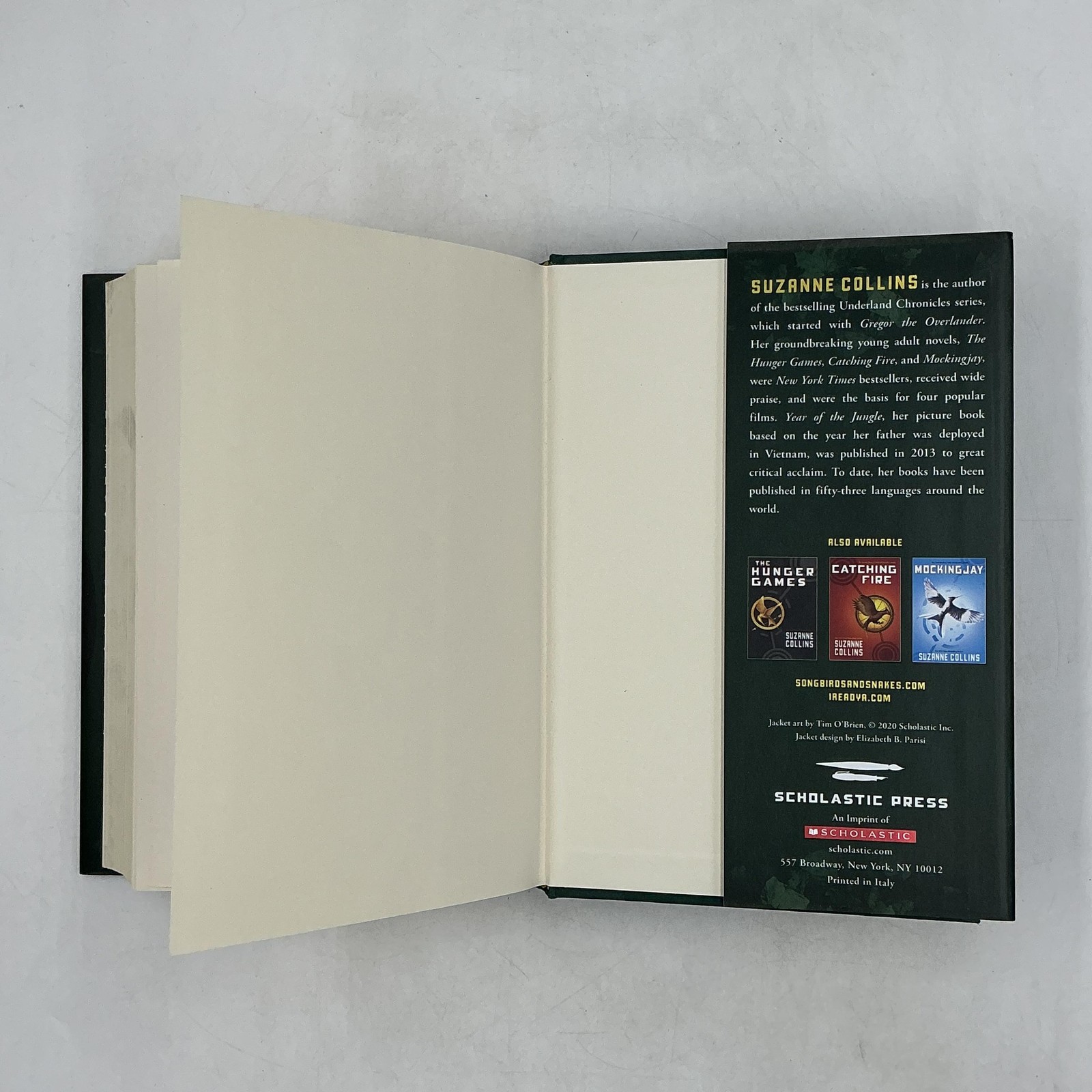The Hunger Games Series Suzanne Collins 4 Hardcover Books Dust Jacket YA Set