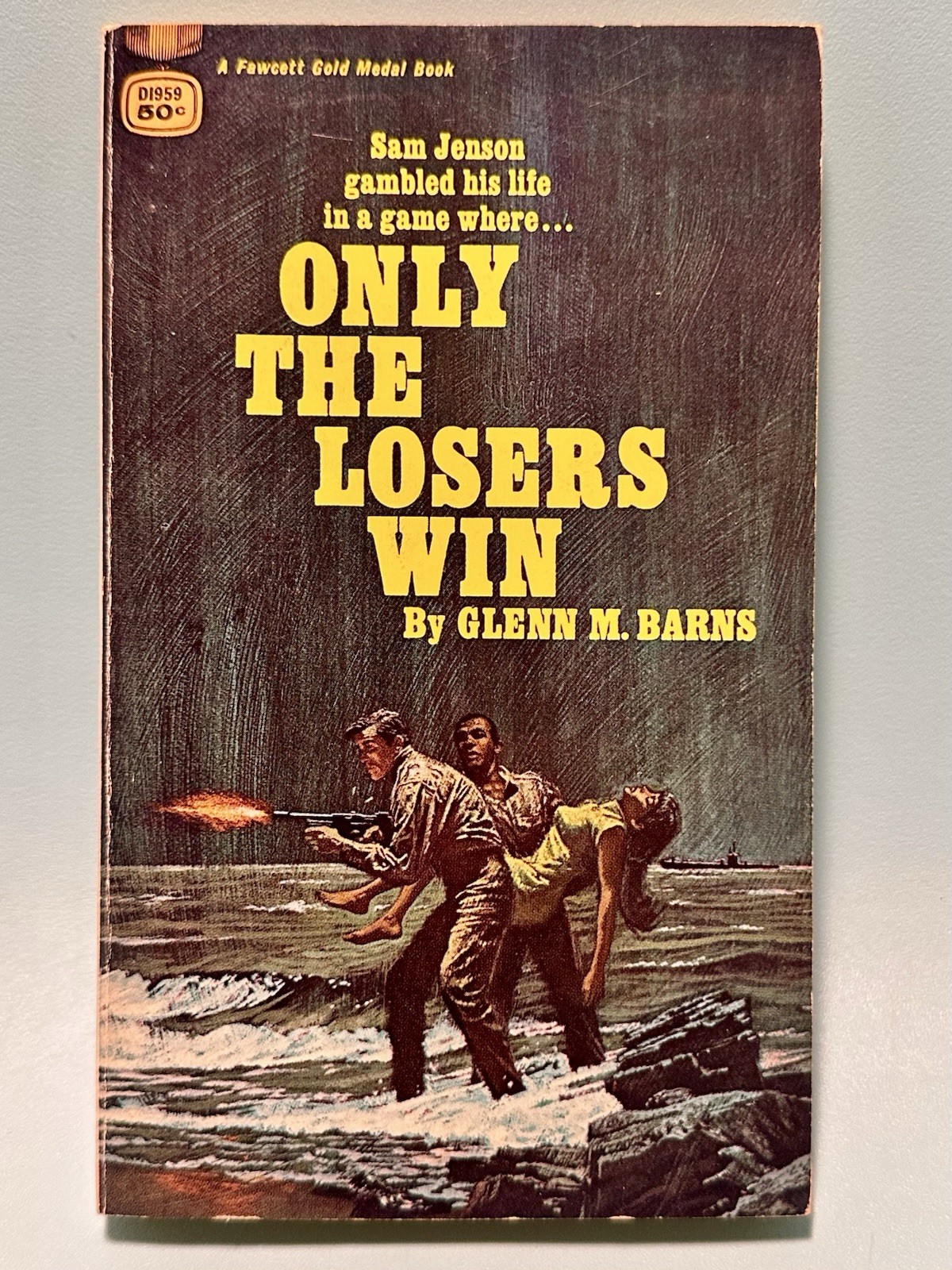 [UNREAD] Vintage Military War Spy Espionage Combat WWII Paperbacks Lot of 4 NICE