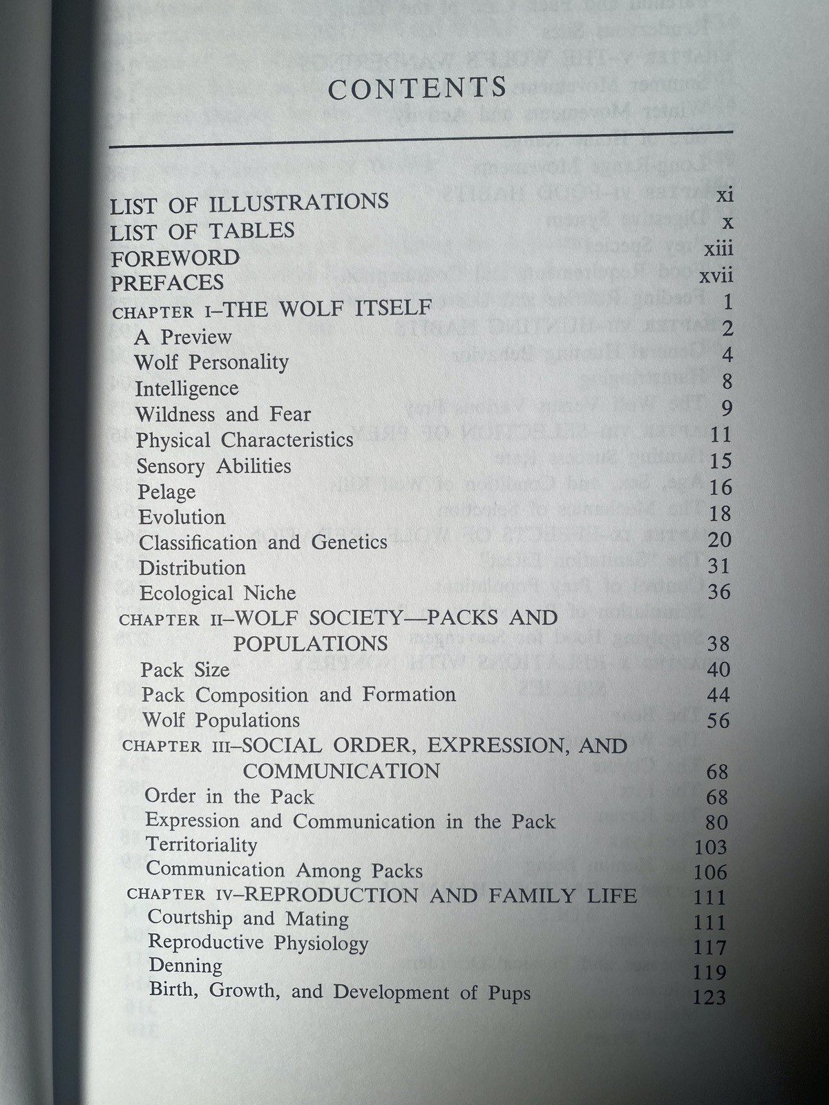 THE WOLF Ecology Behavior of an ENDANGERED SPECIES by L. David Mech SIGNED