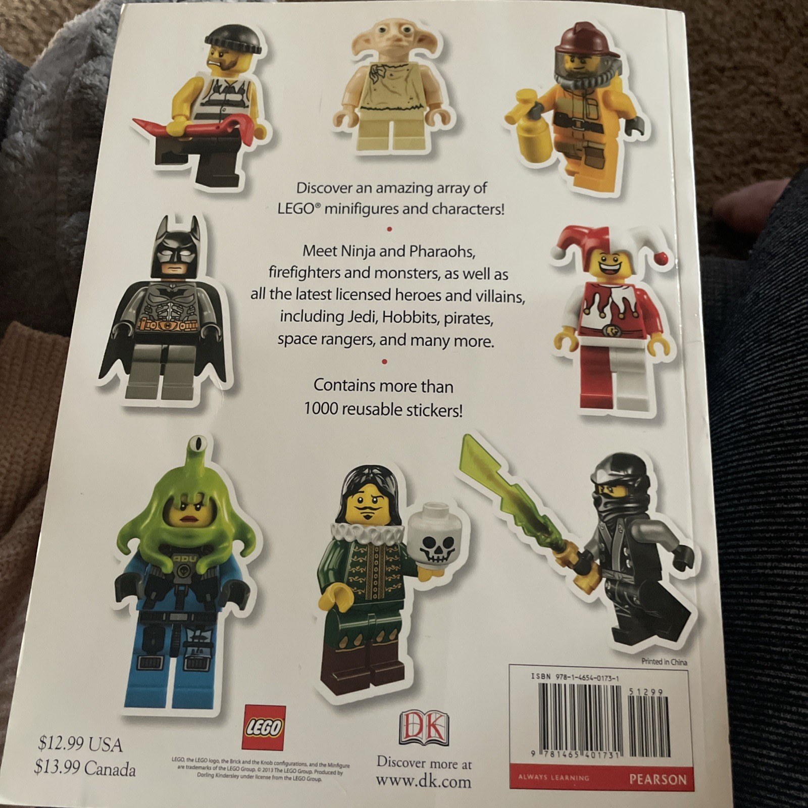 Ultimate Sticker Collection: Amazing LEGO® Minifigure: More Than 1,000 Reusable