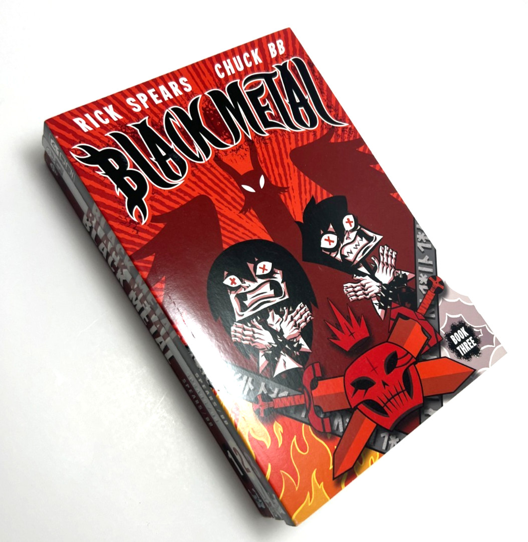 Complete Set Series – Lot of 3 Black Metal books by Rick Spears, Chuck BB