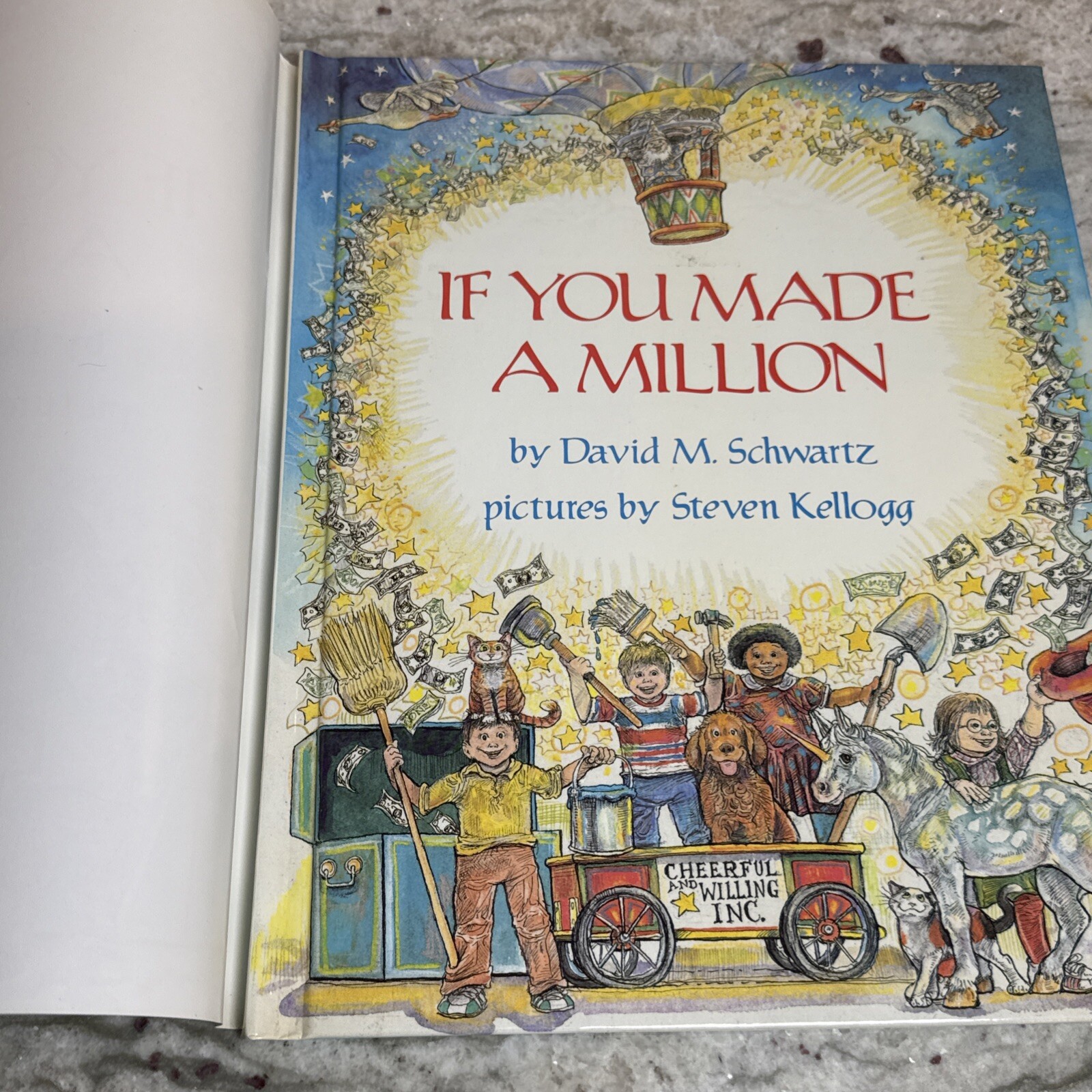 David M Schwartz If You Made a Million (Hardback) Signed First Edition