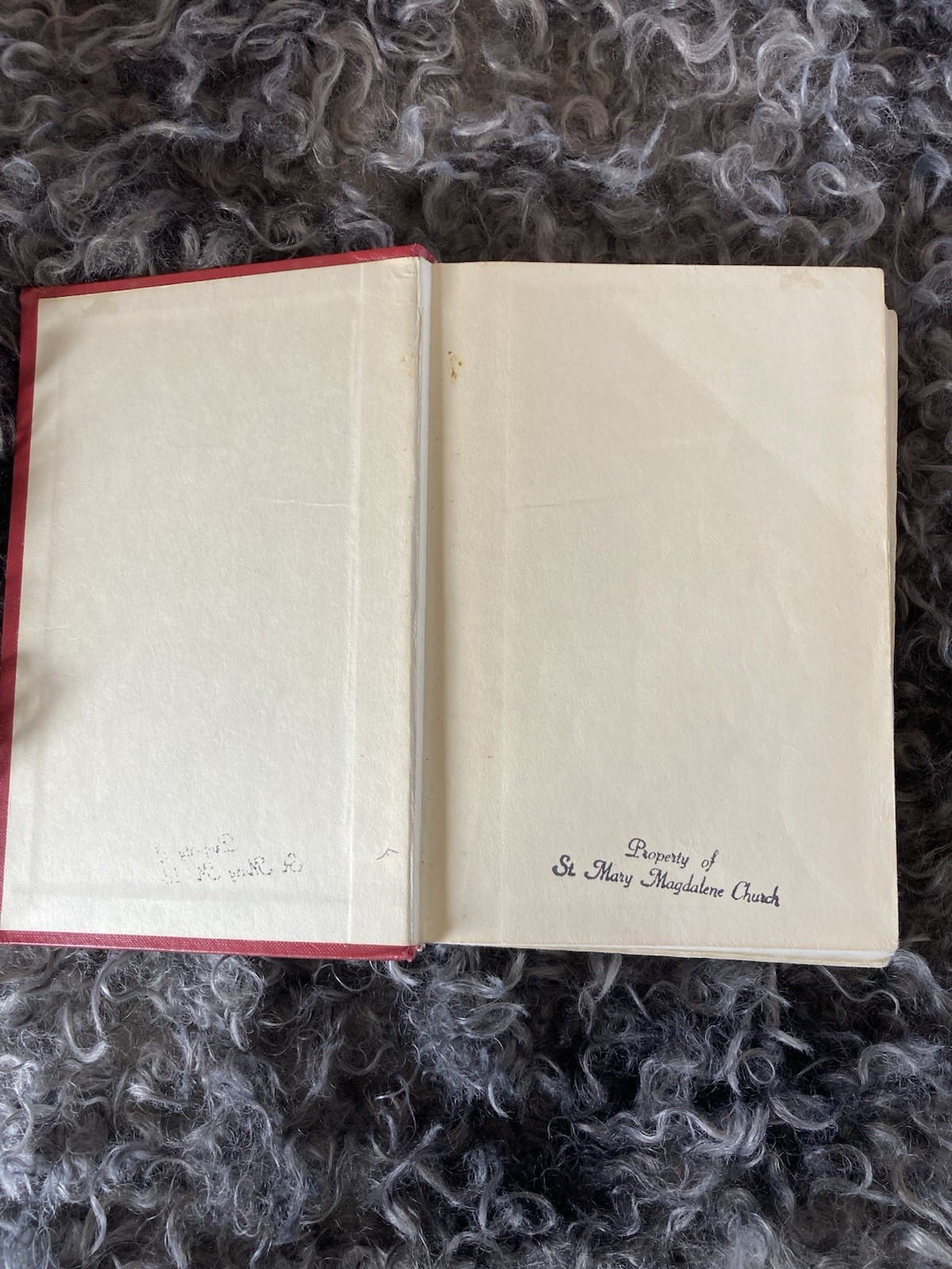 The Book Of Common Prayer The Episcopal Church – Red 1977 Hardcover Book