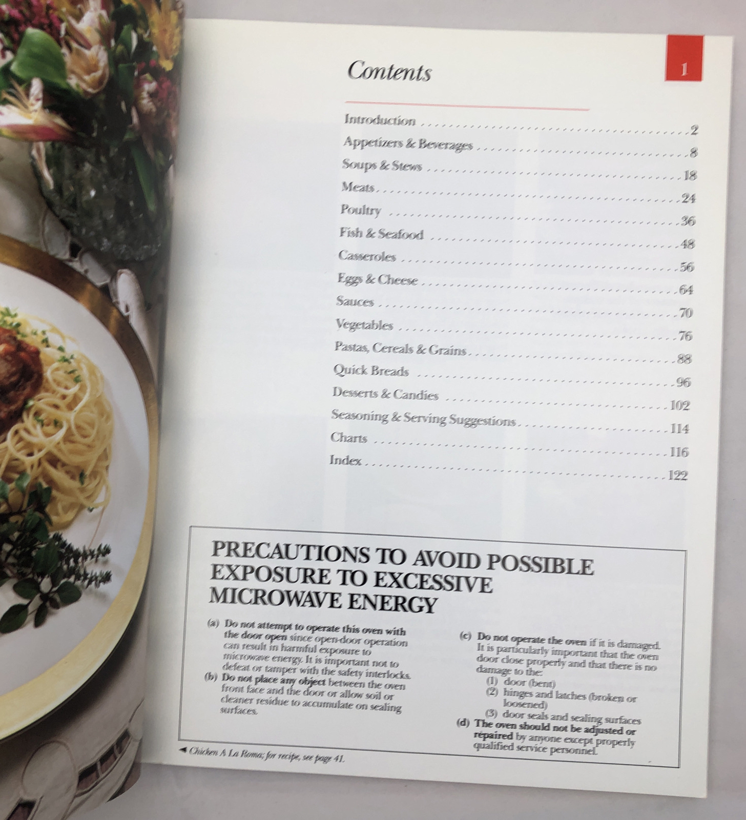 The Microwave Cookbook General Electric 1998 Paperback Recipes