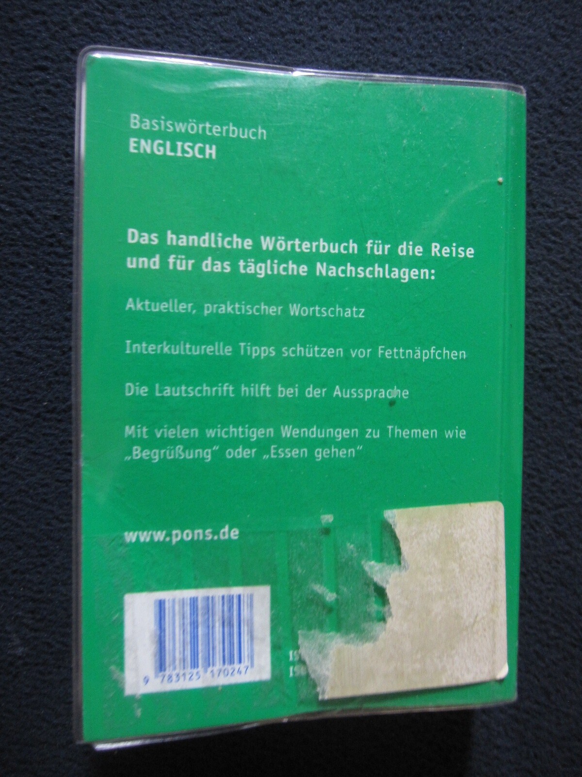 Pons Basiswörterbuch Englisch – Deutsch / Deutsch – Englisch. Rund 50.000 Sti..