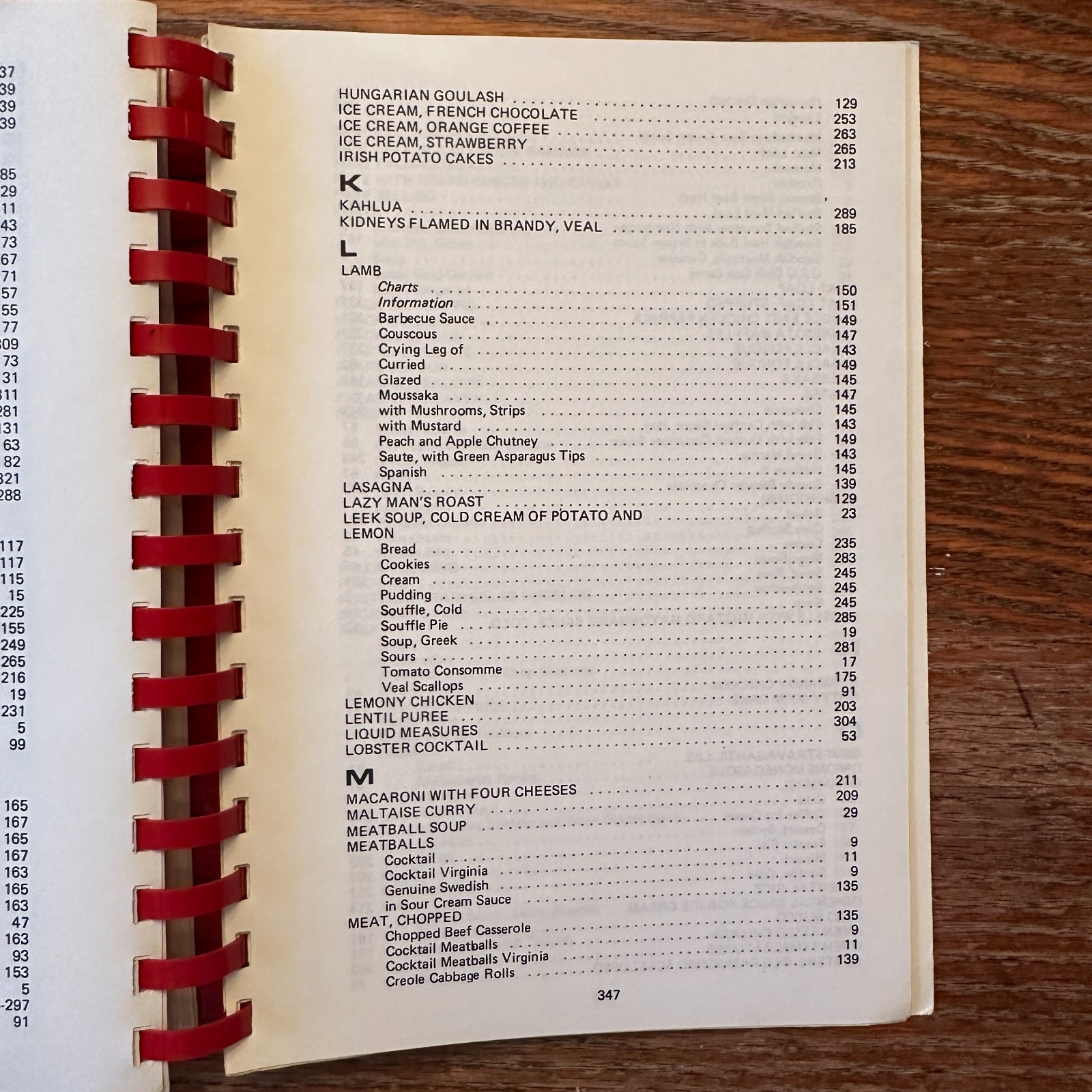 Le Cookbook American Hospital of Paris 1982 Spiral-Bound Paperback GOOD