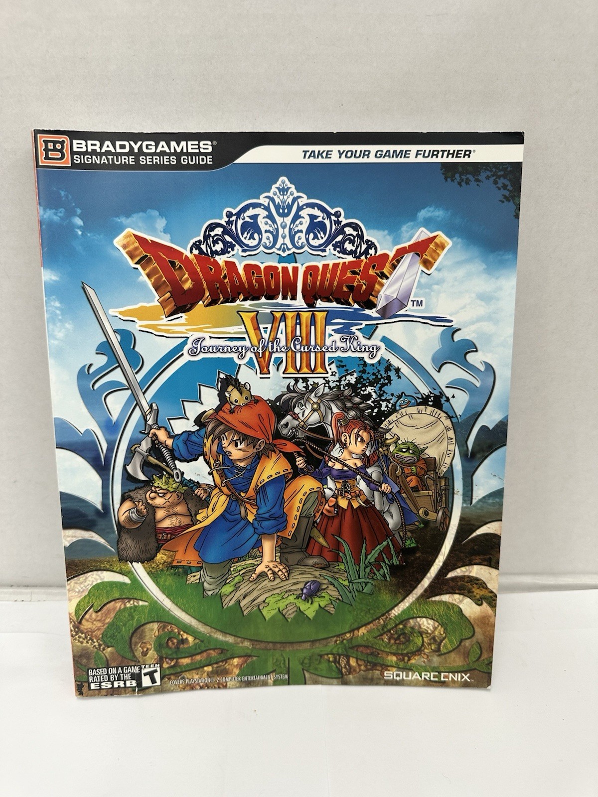 Dragon Quest VIII Journey of the Cursed King Brady Games Strategy Guide With Map
