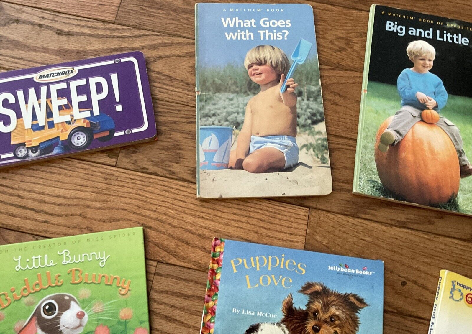 LOT of 8 Board Style Book Kids Toddler Baby Learning/ Numbers/ Dogs/ Big Small