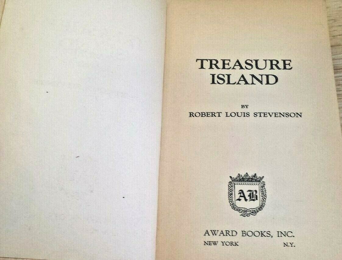 Treasure Island by Robert Louis Stevenson 1960 VTG PB