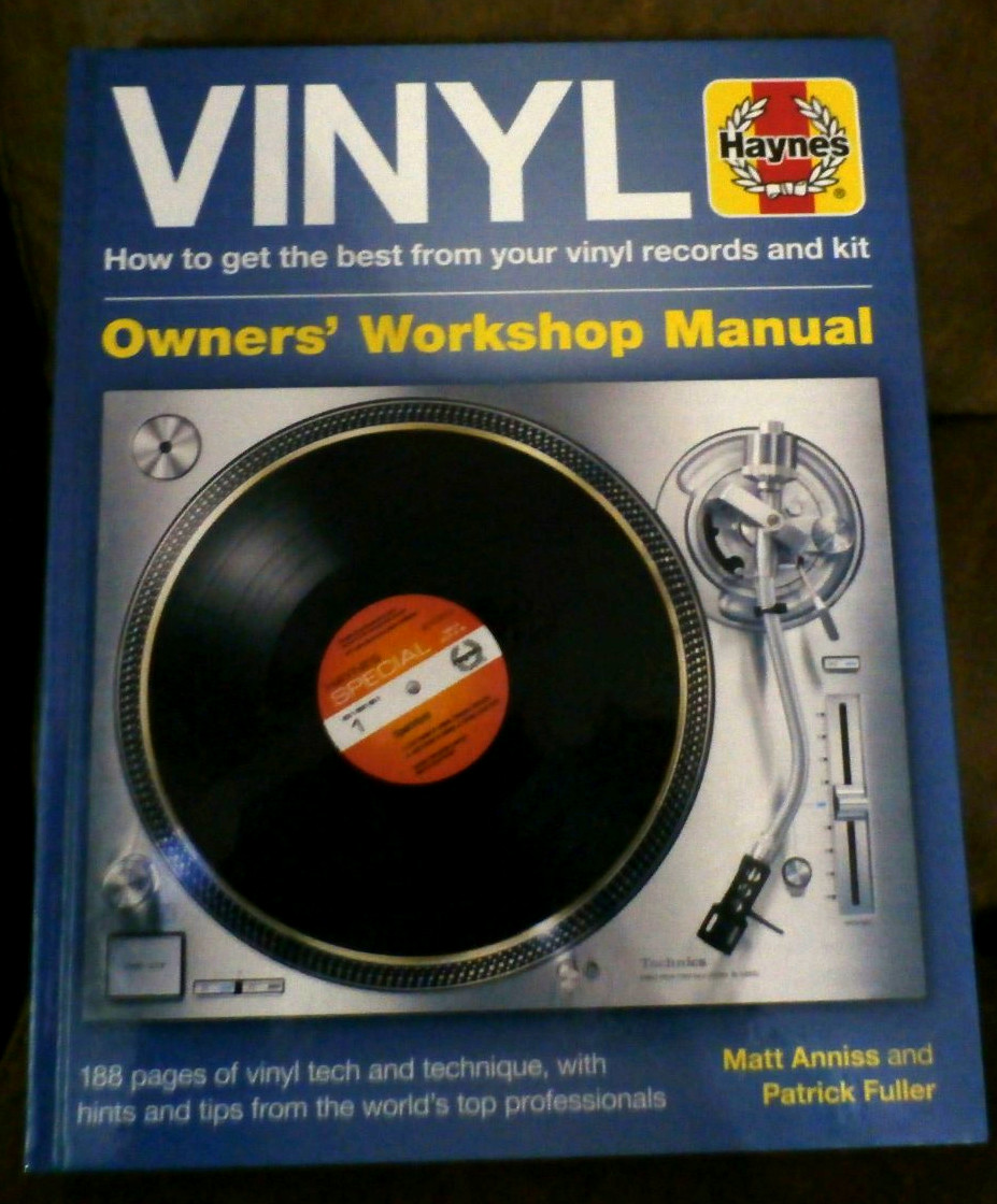 VINYL Owners Workshop Manual by Matt Anniss and Patrick Fuller (NEW) 188 Pages