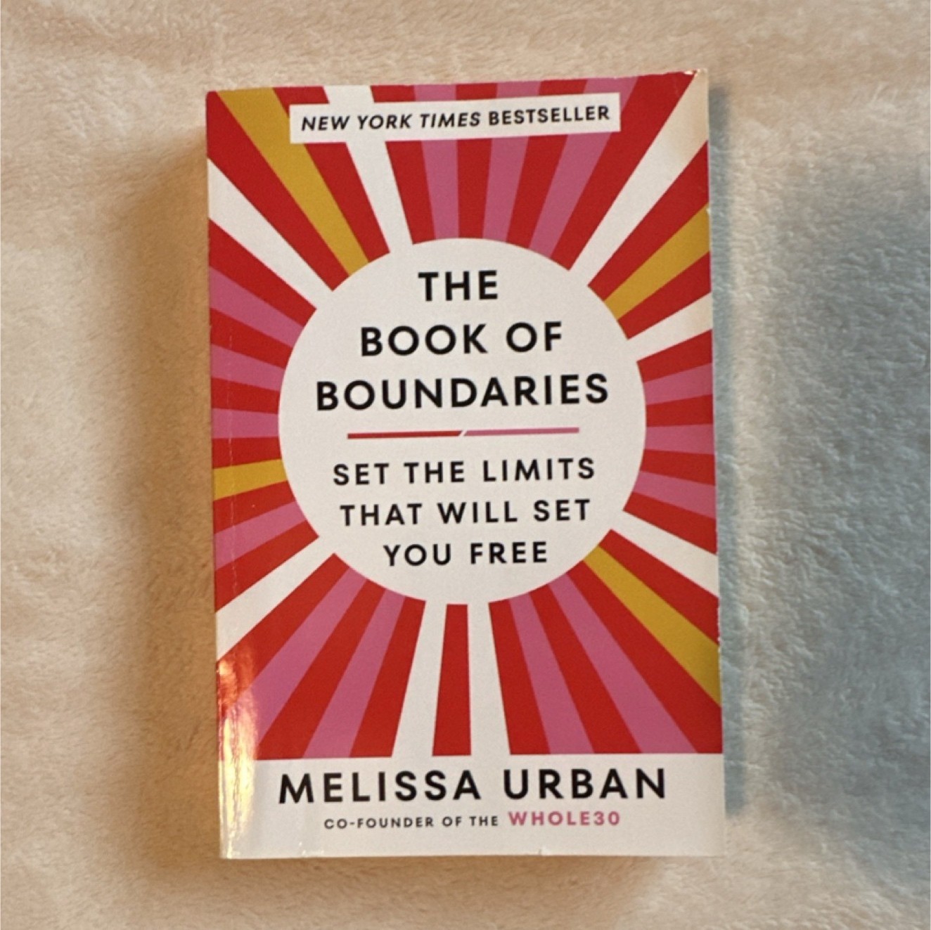 The Book of Boundaries by Melissa Urban (2023, The Dial Press, Trade Paperback)
