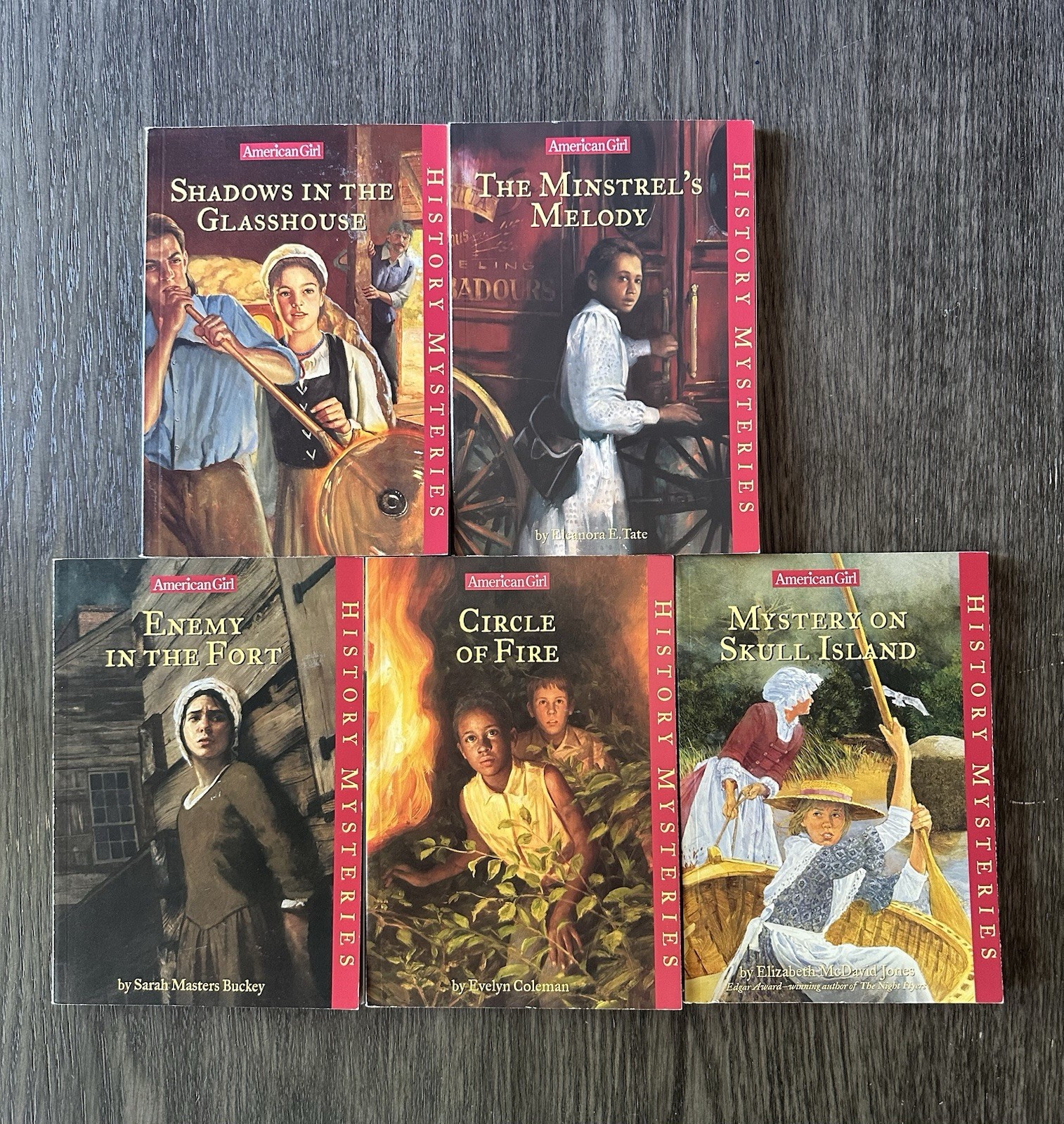 Lot O 18 American Girl History Mysteries Series Books Pleasant Company Paperback