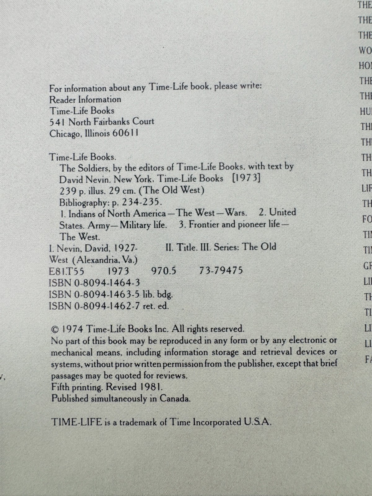 Time Life “The Old West” Complete 25 Series w Index Western Wild Indian American