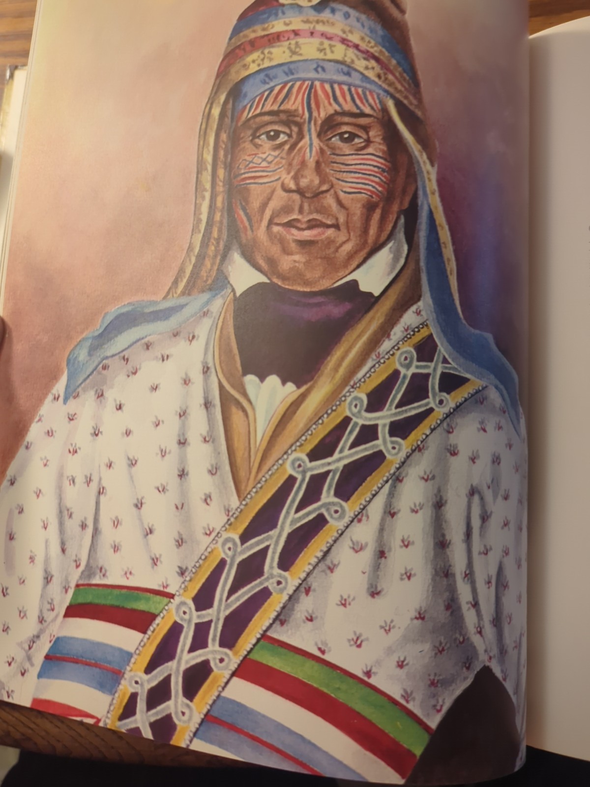 Moyer, FAMOUS INDIAN CHIEFS, 1972, HB, Color Illustrations, 92 Pages, 12x10in