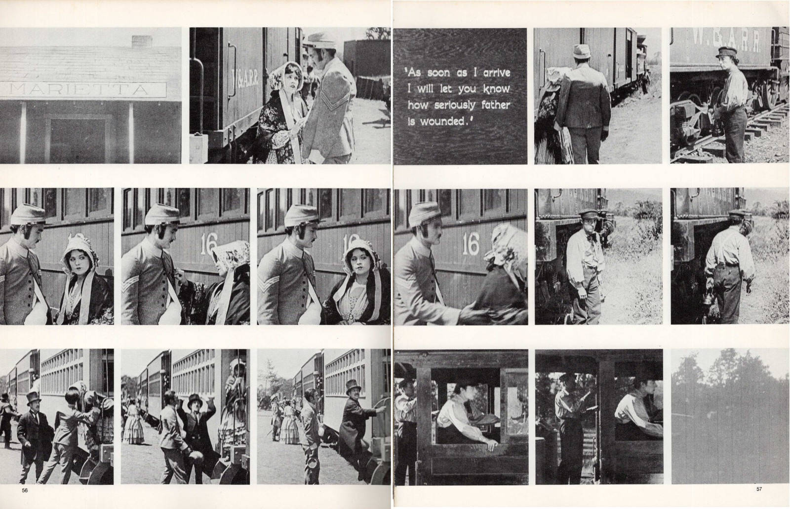 THE GENERAL, BUSTER KEATON, FILM IN BOOK FORM, TRADE PB, 1975