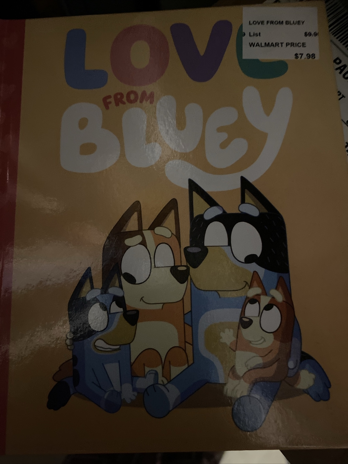 Bluey Ser.: Love from Bluey by Suzy Brumm (2023, Hardcover)