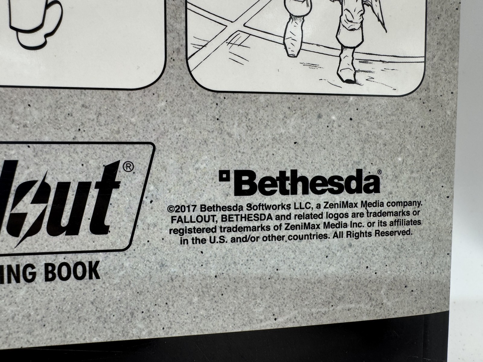 Fallout Coloring Book Bethesda ThinkGeek Video Game Art Vault-Tec Sci-Fi