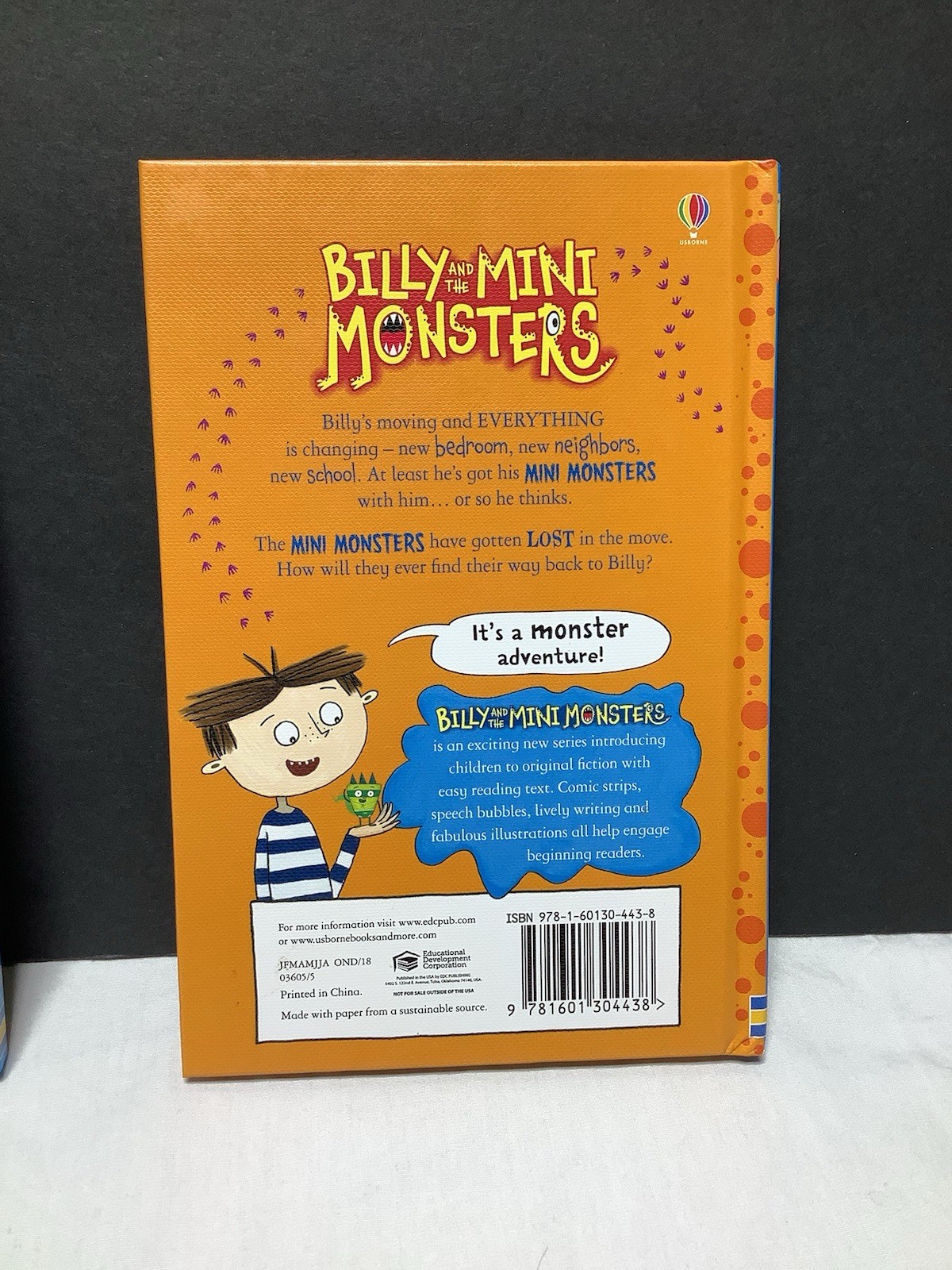 Usborne Billy and the Mini Monsters Books Lot of 9 Hard Cover EUC